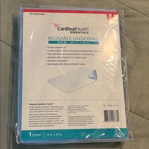 Light Blue Reusable Underpad